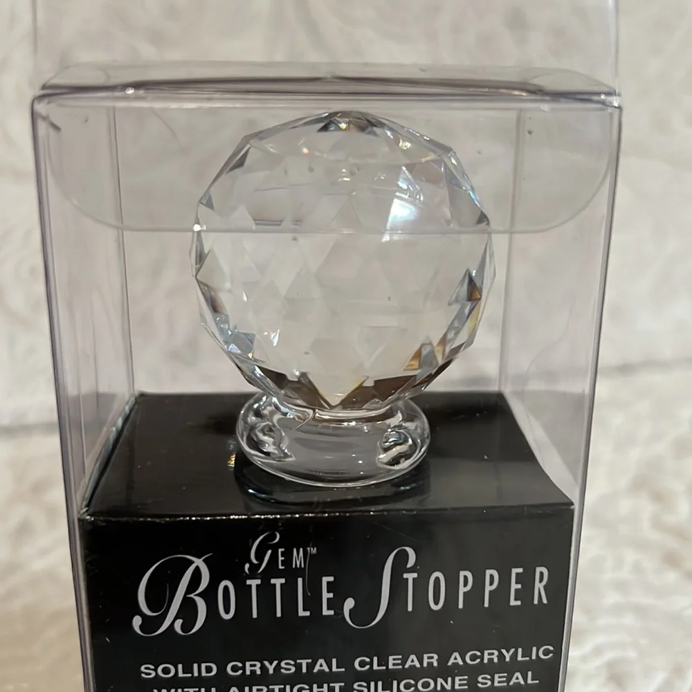 Gem bottle stopper‎ and flip flop bottle opener, NWT